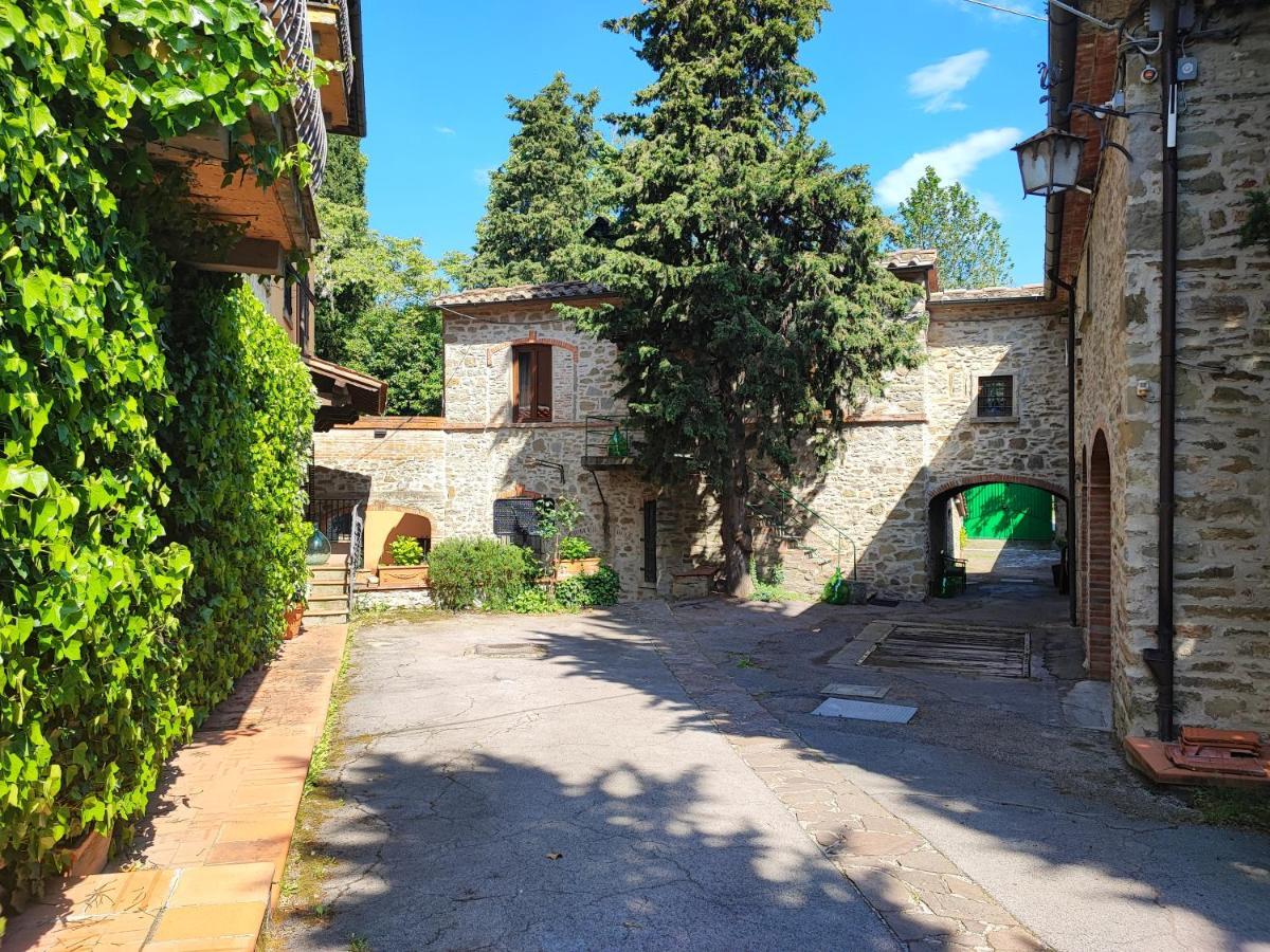Villa La Nussa Capolona Exteriör bild