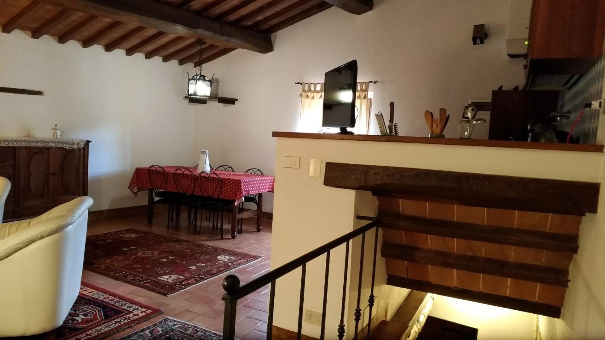Villa La Nussa Capolona Rum bild