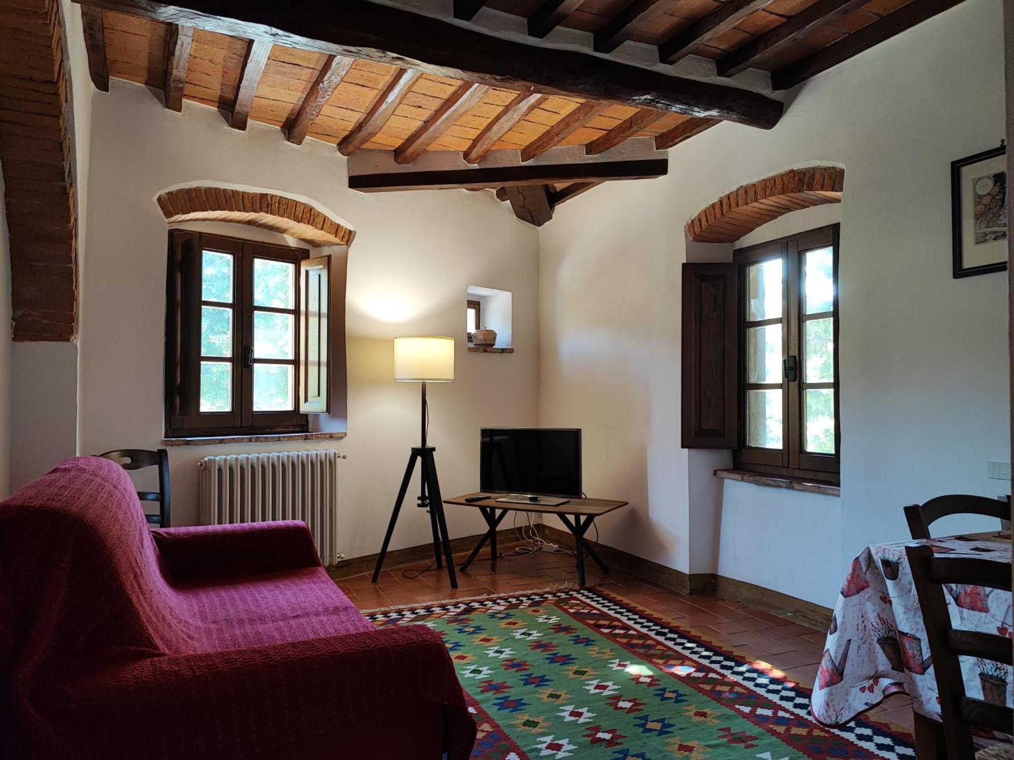 Villa La Nussa Capolona Rum bild