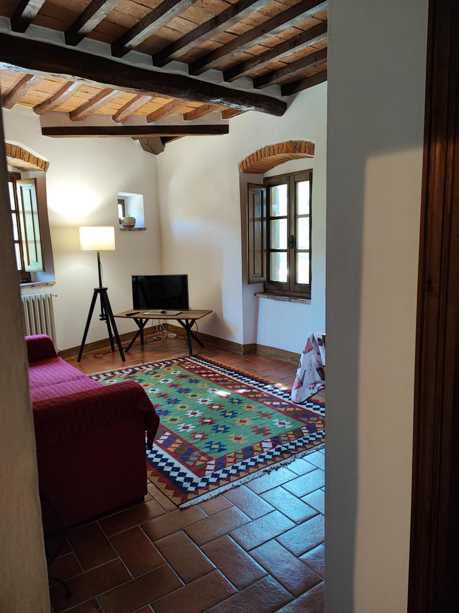 Villa La Nussa Capolona Rum bild